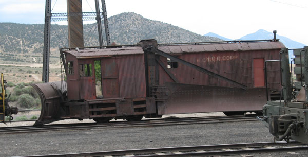 Snowplow at Nevada Northern Railway, Ely, NV