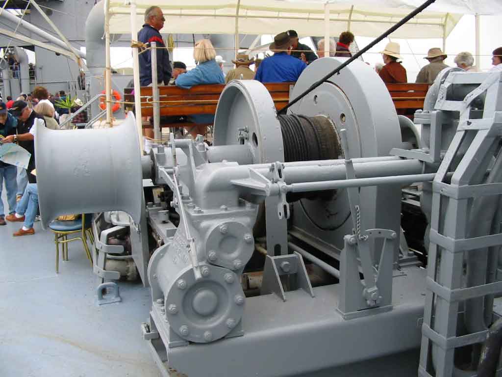 Steam Driven Cargo Winch